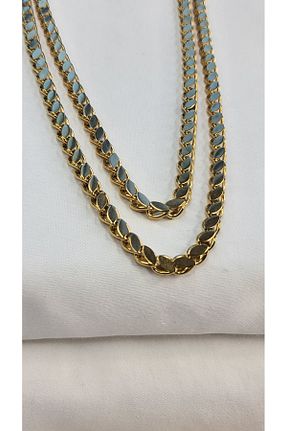 گردنبند جواهر طلائی زنانه asiaaksesuar - کد 891420623