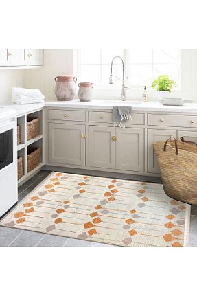 فرش رنگی قابل شستشو Rugs Modern Halı - کد 891412151