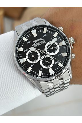 ساعت مچی متالیک مردانه 41-45 میلی متر Slazenger - کد 891444734