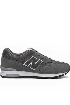کفش پیاده روی طوسی زنانه چرم اصل New Balance - کد 892413158