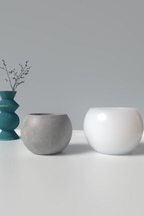گلدان سفید Cageartstudio - کد 239945976
