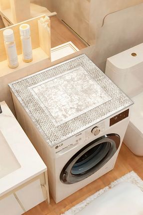 نظم دهنده حمام بژ پلی استر YTR HOME - کد 891431470