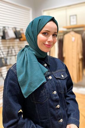 شال آبی زنانه پنبه ای Armine - کد 855986528