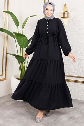 لباس حجاب مشکی زنانه مام فیت modapinhan - کد 891446139