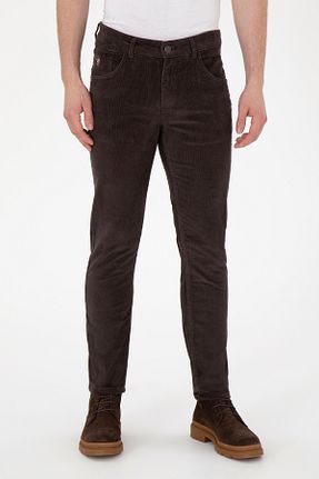 شلوار قهوه ای مردانه بافتنی U.S. Polo Assn. - کد 891485377