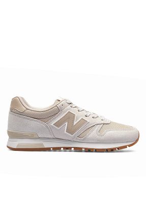 کفش پیاده روی بژ زنانه چرم اصل New Balance - کد 892460077