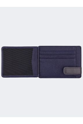 کیف پول سرمه ای زنانه چرم خالص Fenerbahçe - کد 892406292