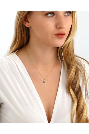 گردنبند نقره طلائی زنانه 925 عیار MEKS PRIVE - کد 891523161