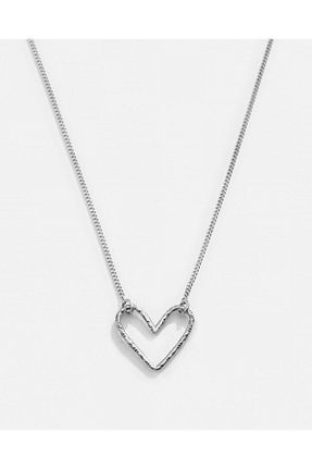 گردنبند نقره سفید زنانه 925 عیار MEKS PRIVE - کد 891523143