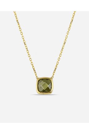 گردنبند نقره طلائی زنانه 925 عیار MEKS PRIVE - کد 891523178
