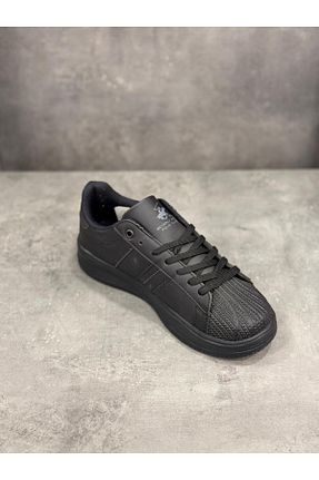 کفش اسنیکر مشکی زنانه بند دار Polo - کد 891534708