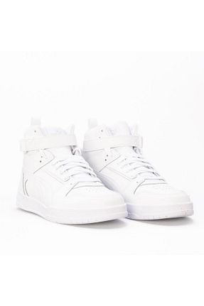 کفش اسنیکر سفید مردانه بند دار Puma - کد 752638614