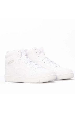 کفش اسنیکر سفید زنانه بند دار Puma - کد 807556484