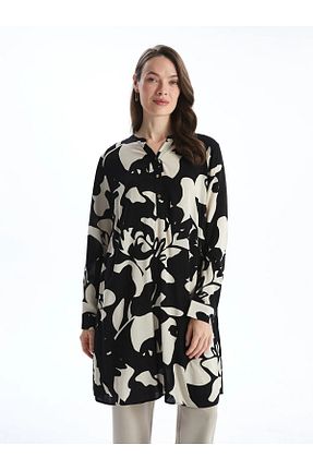 تونیک مشکی زنانه بافتنی LC Waikiki - کد 891545837