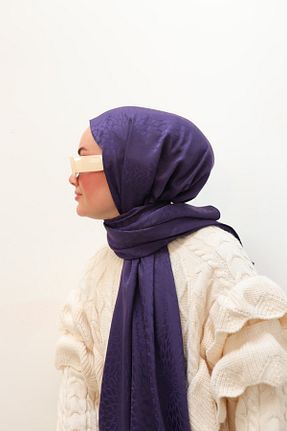 شال بنفش زنانه Silk Home - کد 891634455