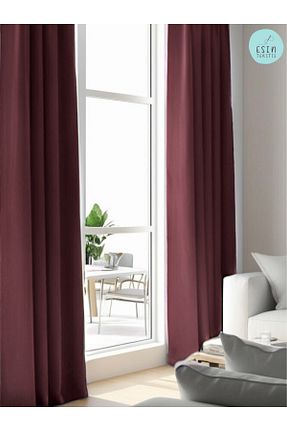 پرده زمینه صورتی پلی استر esin tekstil - کد 891631942