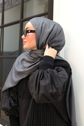 شال طوسی زنانه Silk Home - کد 891635570