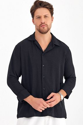 پیراهن مشکی مردانه Relaxed CoolLook - کد 891647152