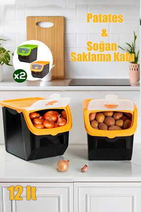 ظرف نگهداری نارنجی پلاستیک Porsima - کد 853369516