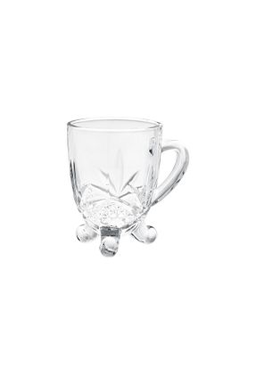 فنجان چای نارنجی شیشه Madame Coco - کد 891650804