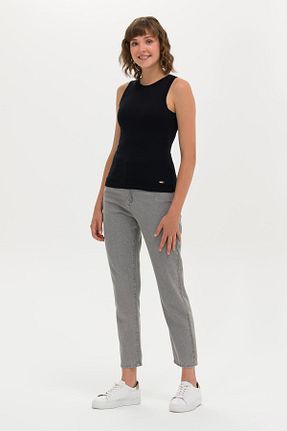 شلوار جین آبی زنانه پاچه لوله تفنگی U.S. Polo Assn. - کد 720277770