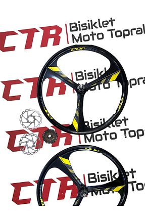 سیم رینگ دوچرخه زرد CTR - کد 891712531