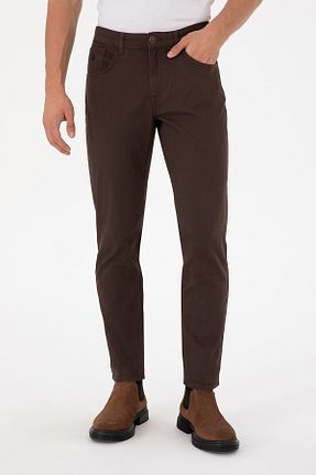 شلوار قهوه ای مردانه بافتنی U.S. Polo Assn. - کد 891724923