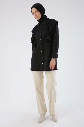 تونیک حجاب مشکی زنانه بافتنی ALLDAY - کد 891742819