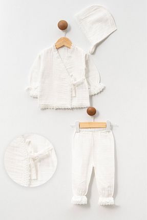 بعد از زایمان سفید بچه گانه پنبه ای Riffy Baby - کد 759667860