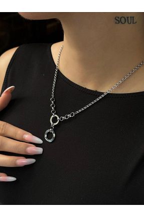 گردنبند استیل ( فولاد ) استیل (فولاد) NiLi - کد 891743091