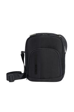 کیف پستچی مشکی زنانه چرم خالص Samsonite - کد 318649443