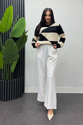 پلیور مشکی زنانه Relaxed Swana - کد 891756714