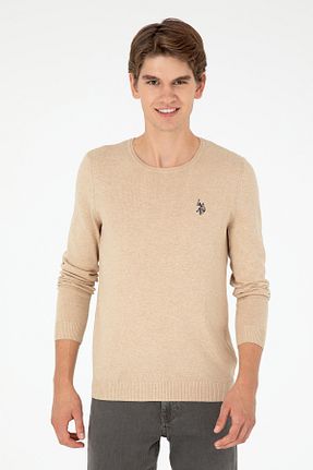 پلیور قرمز مردانه ساده U.S. Polo Assn. - کد 891779079