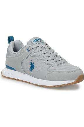 کفش اسنیکر خاکی مردانه بند دار U.S. Polo Assn. - کد 818566213