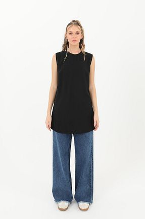 تونیک مشکی زنانه بافتنی Puane - کد 882801727