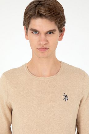 پلیور قرمز مردانه ساده U.S. Polo Assn. - کد 891779079