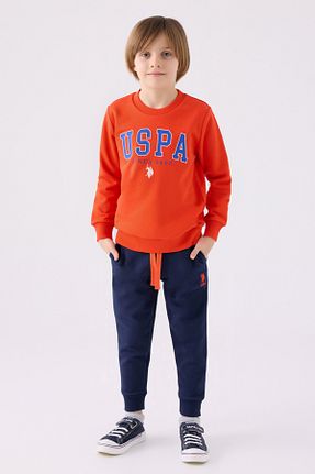 ست لباس راحتی صورتی بچه گانه ساده U.S. Polo Assn. - کد 892862060