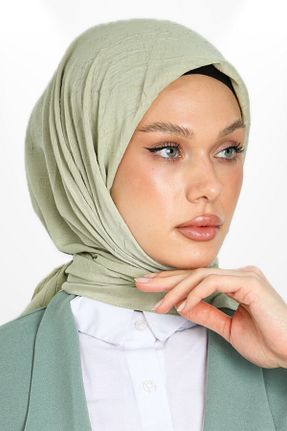 شال سبز زنانه پنبه ای hijabchi - کد 892902354