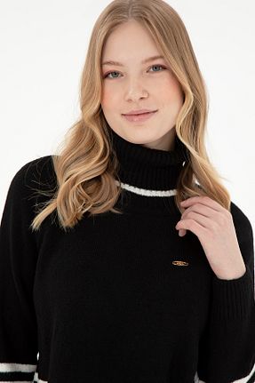 پلیور مشکی زنانه ساده U.S. Polo Assn. - کد 891801801