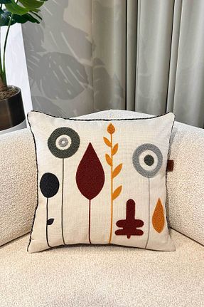 کوسن و روکش کوسن رنگی کتان Decomia Home - کد 891810304