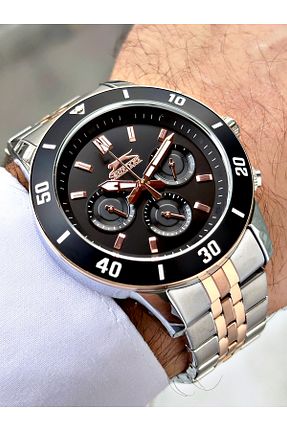 ساعت مچی سفید مردانه 41-45 میلی متر Slazenger - کد 784828940