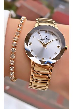 ساعت مچی سفید زنانه 36-40 میلی متر Daniel Klein - کد 255681009