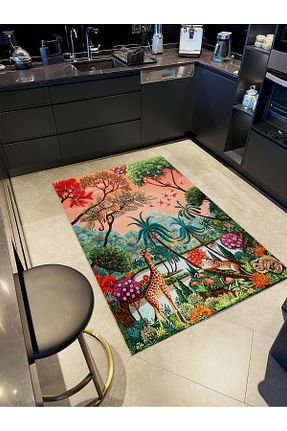 فرش رنگی قابل شستشو Rugs Modern Halı - کد 891921330