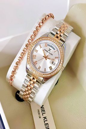 ساعت مچی صورتی زنانه 31-35 میلی متر Daniel Klein - کد 371751665