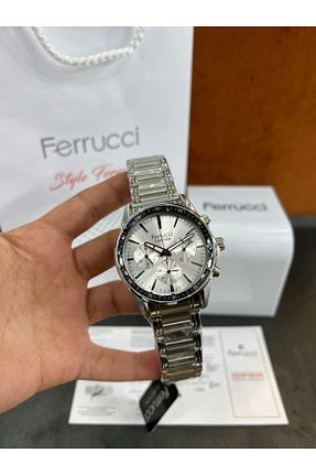 ساعت مچی طوسی مردانه 43 میلی متر Ferrucci - کد 891919850