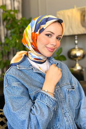 روسری رنگی İpek Tivil Armine - کد 796097015