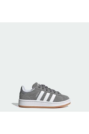 کفش پیاده روی طوسی بچه گانه جیر adidas - کد 890841229