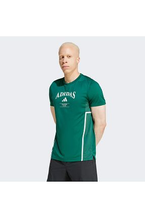 تیشرت سبز مردانه اسلیم فیت adidas - کد 893280296