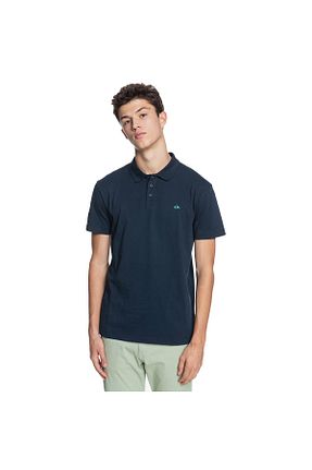 پولوشرت سرمه ای مردانه پنبه ای Quiksilver - کد 103582561