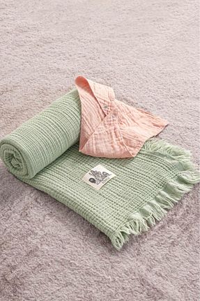 پتوی کودک و نوزاد خاکی پنبه ای Kibele - کد 846273200
